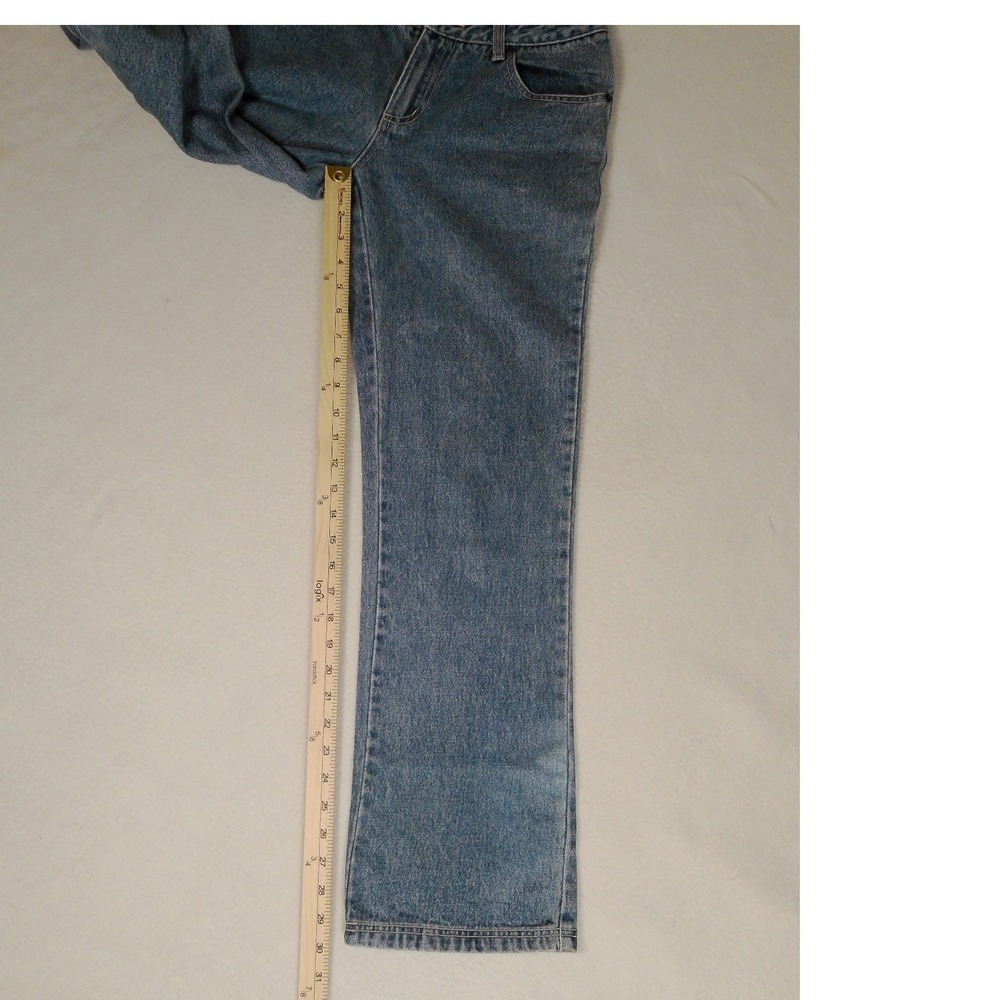 Billabong Original Women's Size 5 Light Wash Denim Flare Jeans RN 99064 - Picture 9 of 12